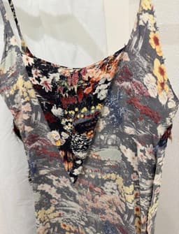 Margiara Flower Print Dress thumbnail