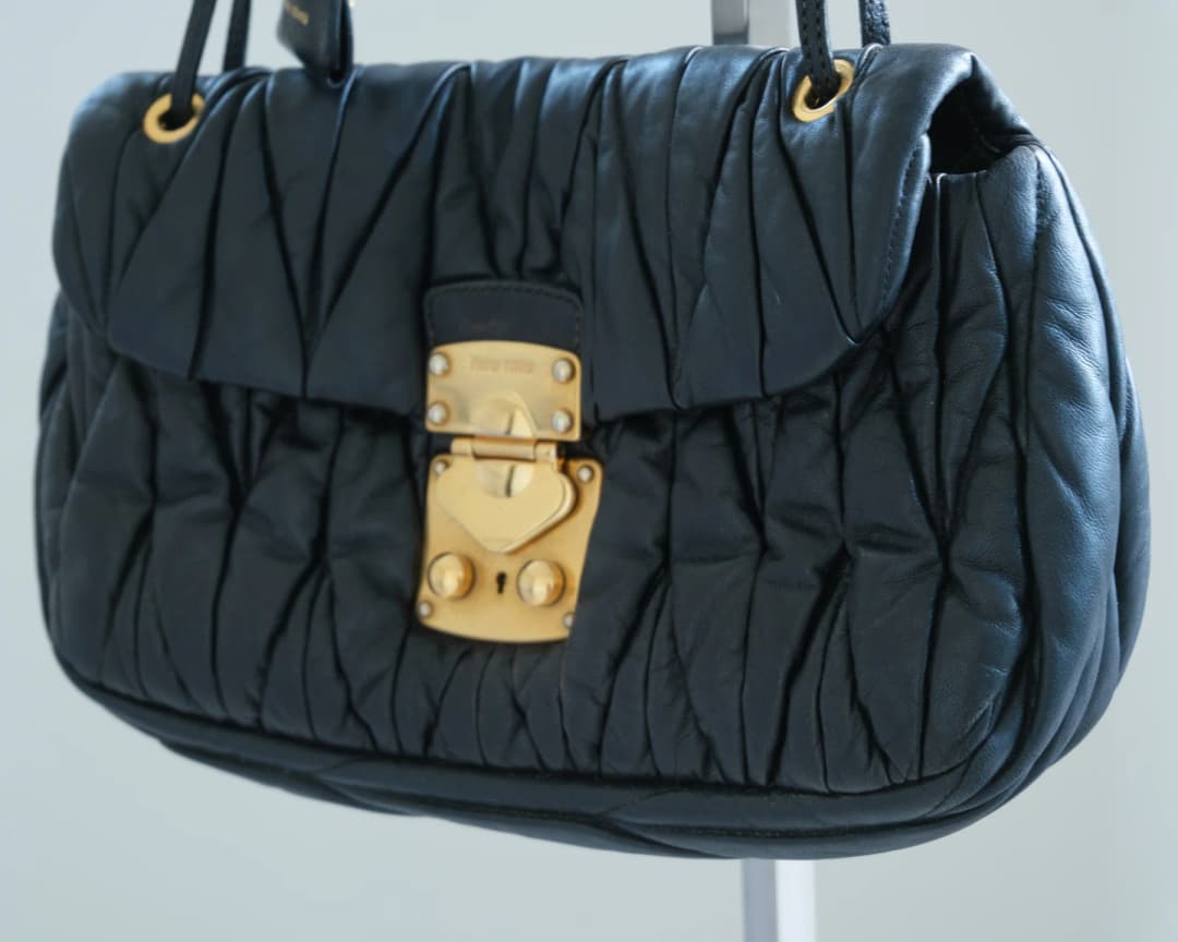 Miu Miu Matelassé Chain Shoulder Bag RR1774, 2011